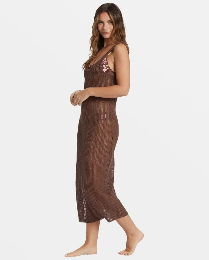 Billabong Lunar Days Midi Swim CoverUp Kona Womens Dresses Billabong Lunar Days Midi Swim CoverUp Kona Womens Dresses