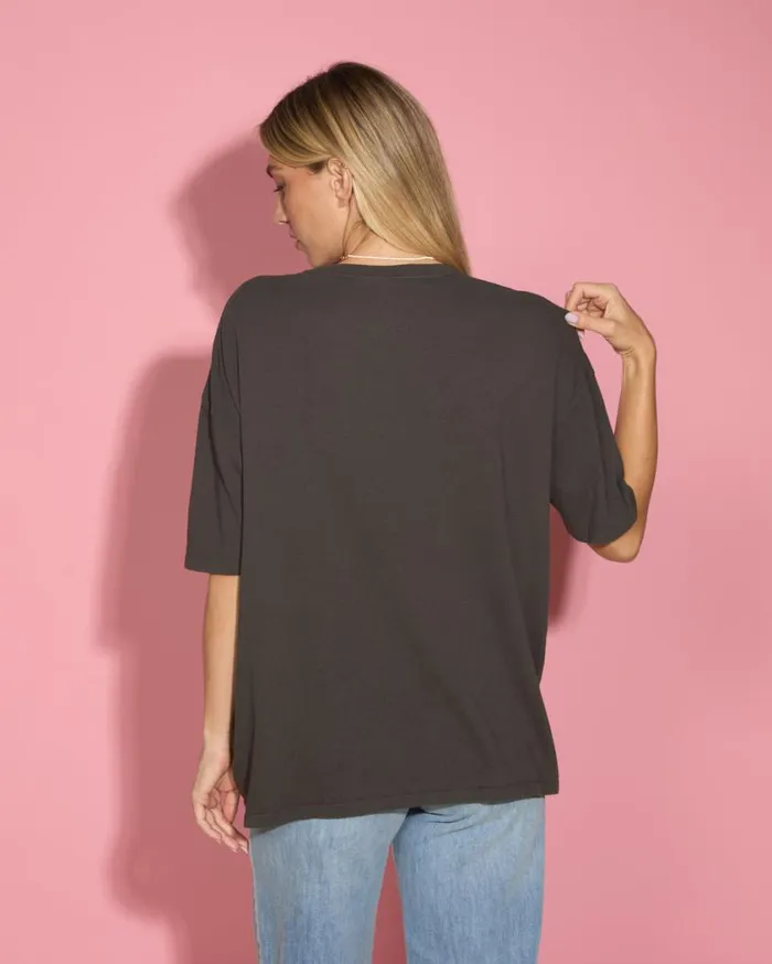 Billabong Natural Mystic TShirt Off Black Womens Graphic Tees and Tanks Billabong Natural Mystic TShirt Off Black Womens Graphic Tees and Tanks