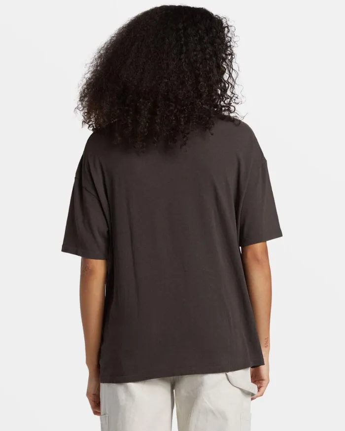 Billabong Natural Mystic TShirt Off Black Womens Graphic Tees and Tanks Billabong Natural Mystic TShirt Off Black Womens Graphic Tees and Tanks