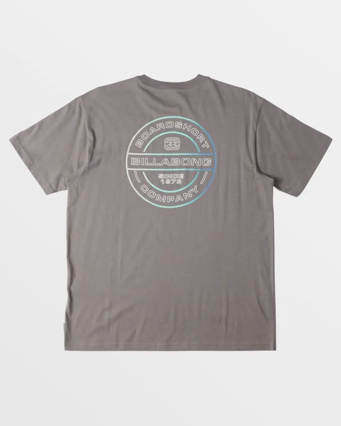 Billabong Rotor TShirt Steel Grey Mens TShirts