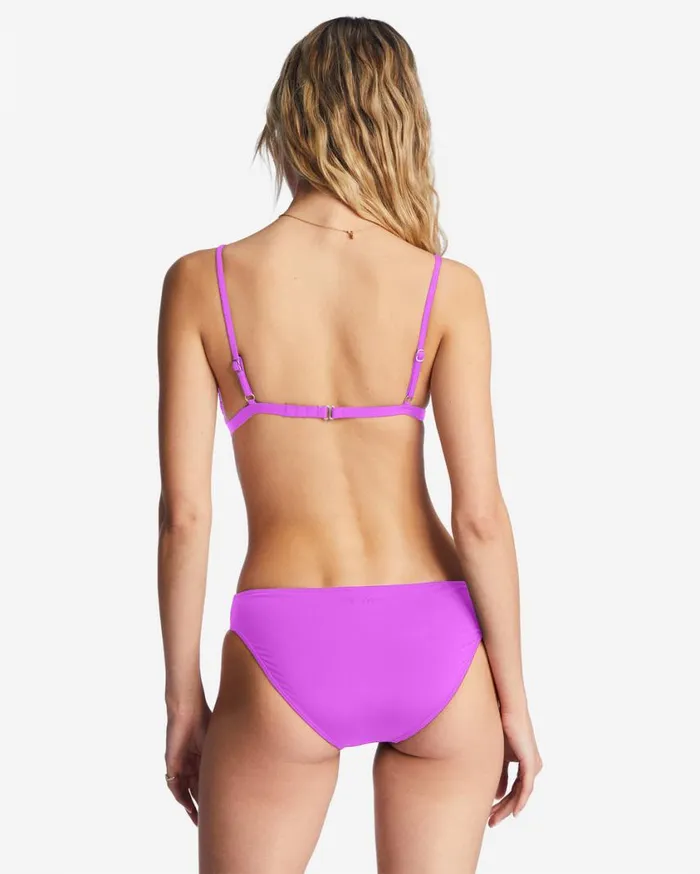 Billabong Sol Searcher Ceci Triangle Bikini Top Bright Orchid Womens Bikini Tops