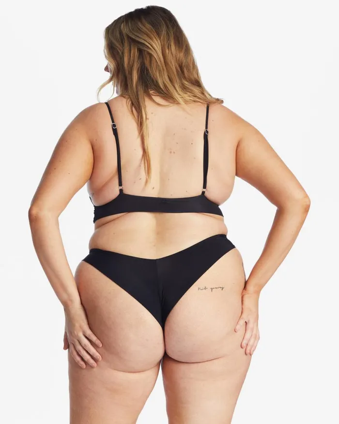 Billabong Sol Searcher VNeck Cami Bikini Top Black Pebble Womens Bikini Tops Billabong Sol Searcher VNeck Cami Bikini Top Black Pebble Womens Bikini Tops