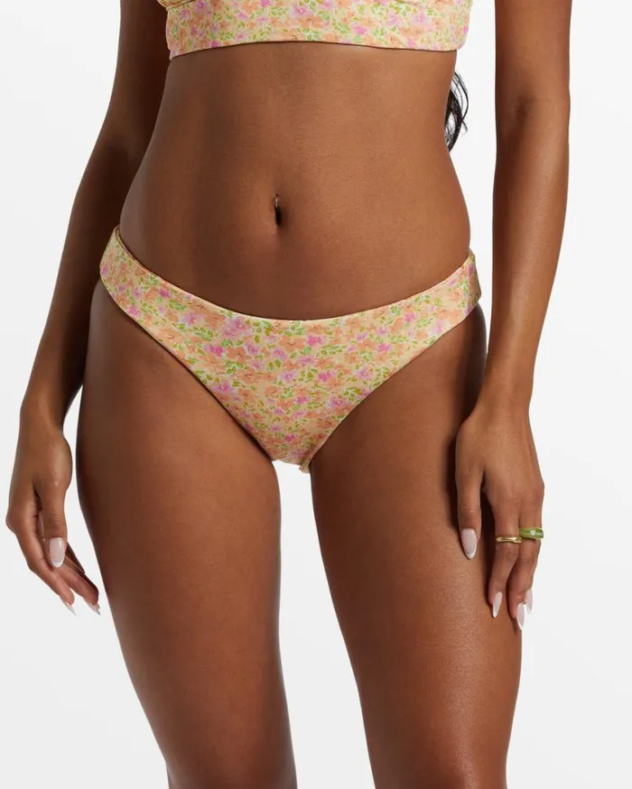 Billabong Summer Breeze Lowrider Bikini Bottoms Multi Womens Bikini Bottoms