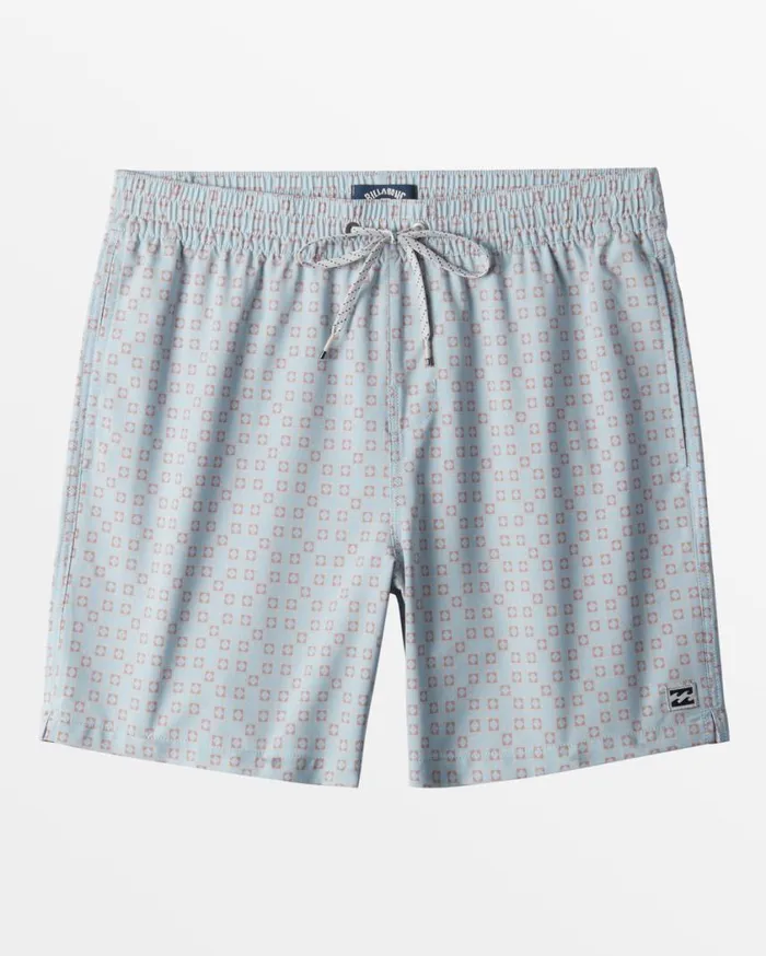 Billabong Sundays Layback 17034 Elastic Waist Shorts Ash Blue Mens Short Length 16034 8211 175034 Billabong Sundays Layback 17034 Elastic Waist Shorts Ash Blue Mens Short Length 16034 8211 175034
