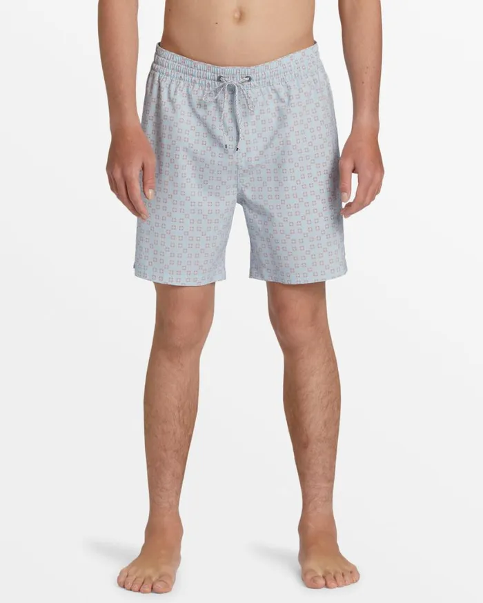 Billabong Sundays Layback 17034 Elastic Waist Shorts Ash Blue Mens Short Length 16034 8211 175034 Billabong Sundays Layback 17034 Elastic Waist Shorts Ash Blue Mens Short Length 16034 8211 175034
