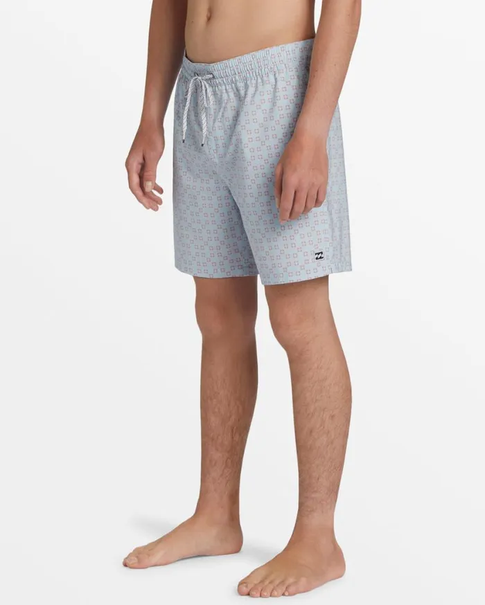 Billabong Sundays Layback 17034 Elastic Waist Shorts Ash Blue Mens Short Length 16034 8211 175034 Billabong Sundays Layback 17034 Elastic Waist Shorts Ash Blue Mens Short Length 16034 8211 175034