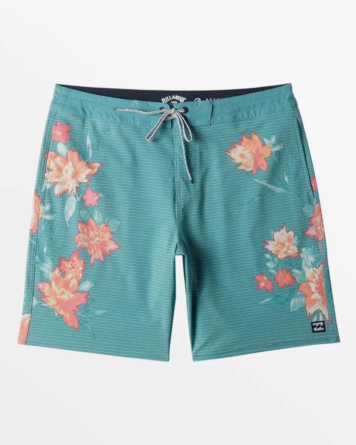 Billabong Sundays Lo Tide 19034 Boardshorts Teal Mens Lo Tide Boardshorts