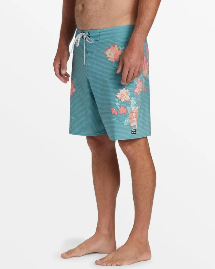 Billabong Sundays Lo Tide 19034 Boardshorts Teal Mens Lo Tide Boardshorts