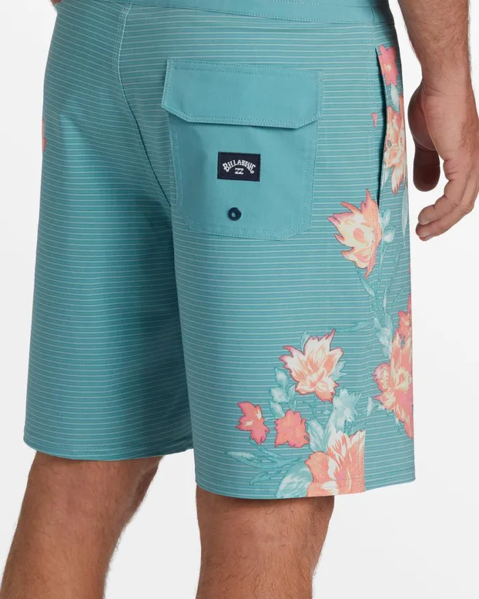 Billabong Sundays Lo Tide 19034 Boardshorts Teal Mens Lo Tide Boardshorts