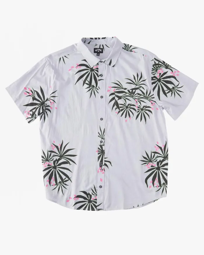 Billabong Sundays Short Sleeve Shirt Purple Haze Mens Shirts Billabong Sundays Short Sleeve Shirt Purple Haze Mens Shirts