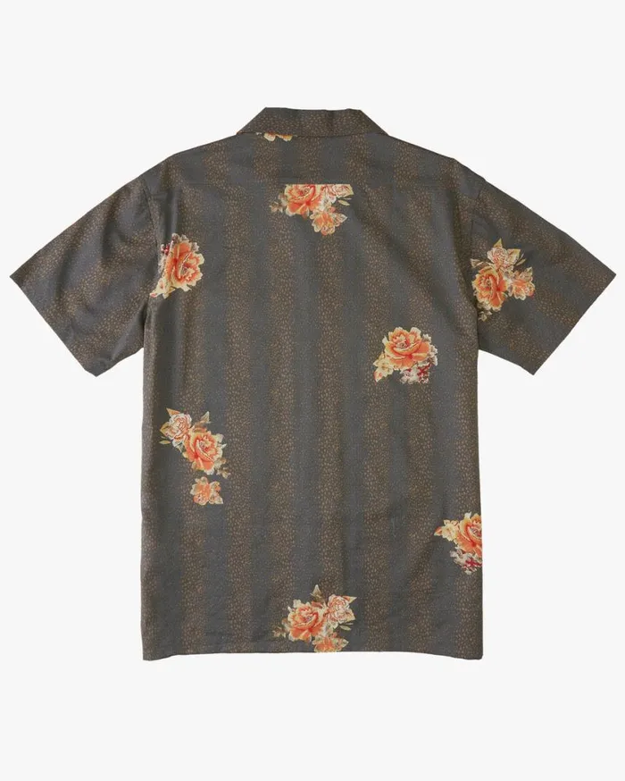 Billabong Sundays Vacay Short Sleeve Shirt Mud Mens Shirts Billabong Sundays Vacay Short Sleeve Shirt Mud Mens Shirts