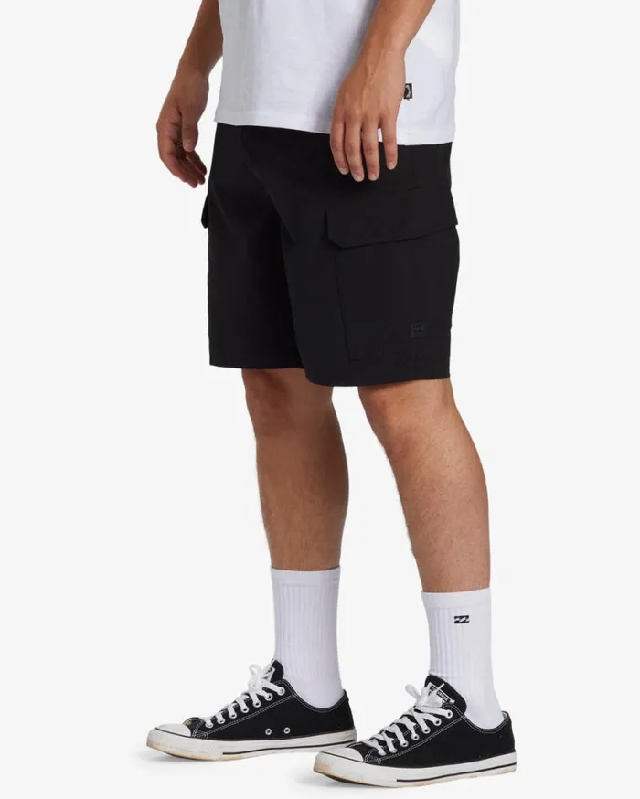 Billabong Surftrek Transport 19034 Cargo Shorts Black Mens Shorts Billabong Surftrek Transport 19034 Cargo Shorts Black Mens Shorts