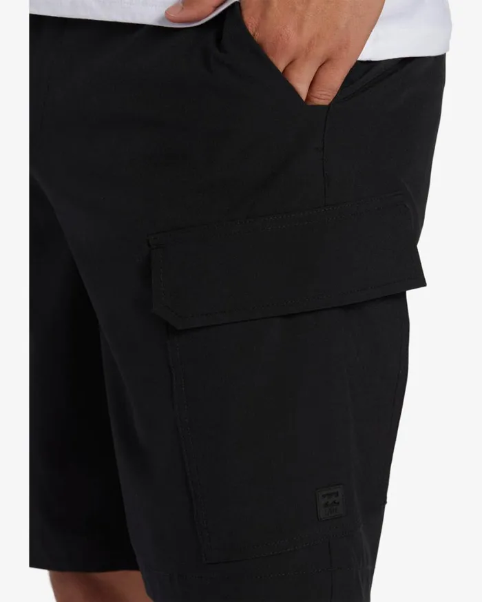 Billabong Surftrek Transport 19034 Cargo Shorts Black Mens Shorts Billabong Surftrek Transport 19034 Cargo Shorts Black Mens Shorts