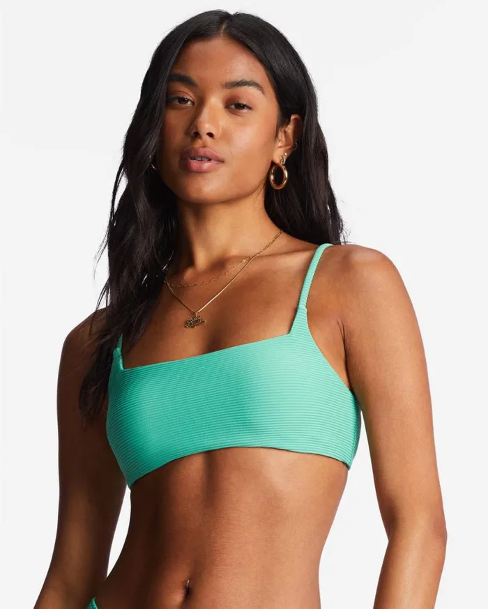 Billabong Tanlines Zoe Crop Bikini Top Sweet Grass Womens Bikini Tops Billabong Tanlines Zoe Crop Bikini Top Sweet Grass Womens Bikini Tops