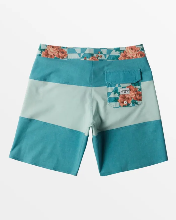 Billabong Tribong Pro 18034 Boardshorts Teal Mens Long Length 18034 8211 21034