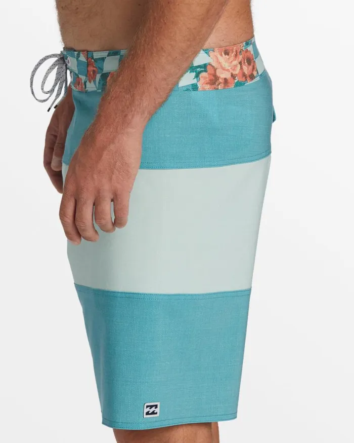 Billabong Tribong Pro 18034 Boardshorts Teal Mens Long Length 18034 8211 21034