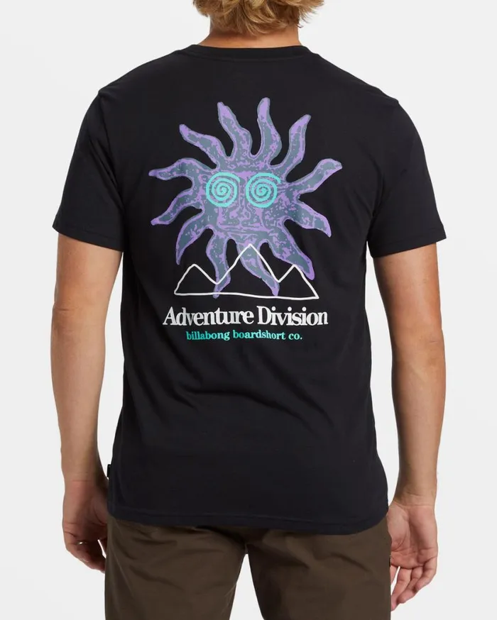 Billabong Up Rise TShirt Black Mens TShirts