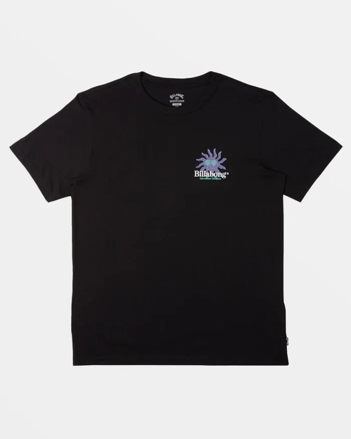 Billabong Up Rise TShirt Black Mens TShirts Billabong Up Rise TShirt Black Mens TShirts
