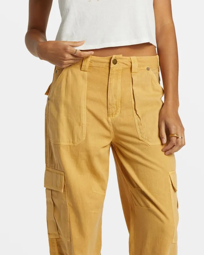 Billabong Walk Along Pants Hemp 2 Womens Jeans and Pants