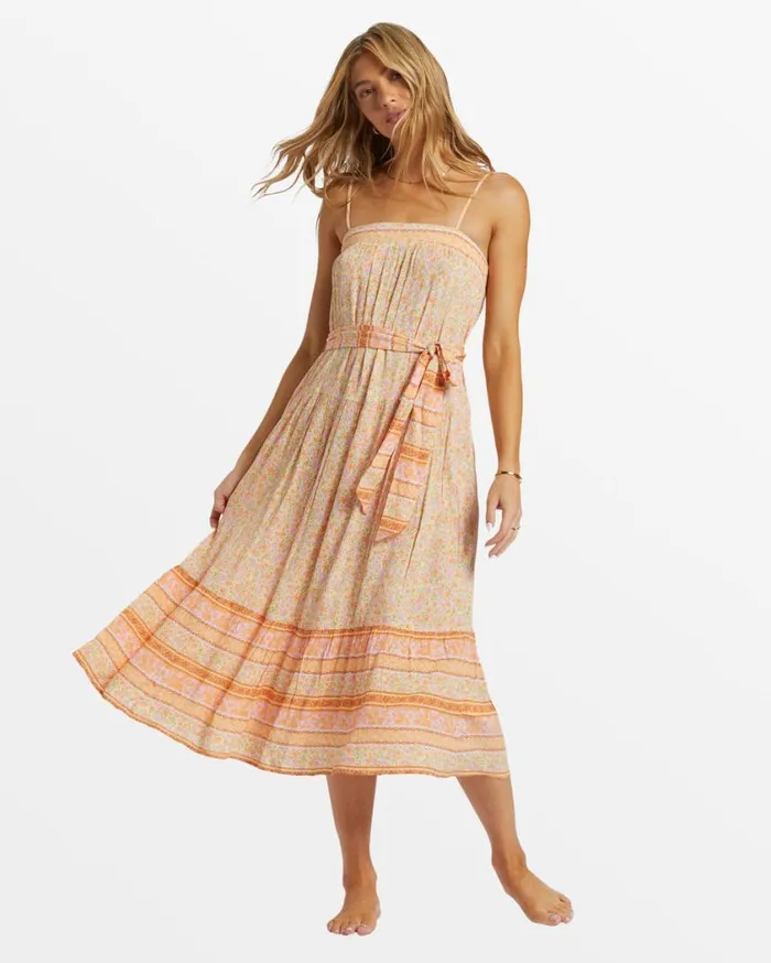 Billabong Wish For You Dress Pink Dream Womens Dresses