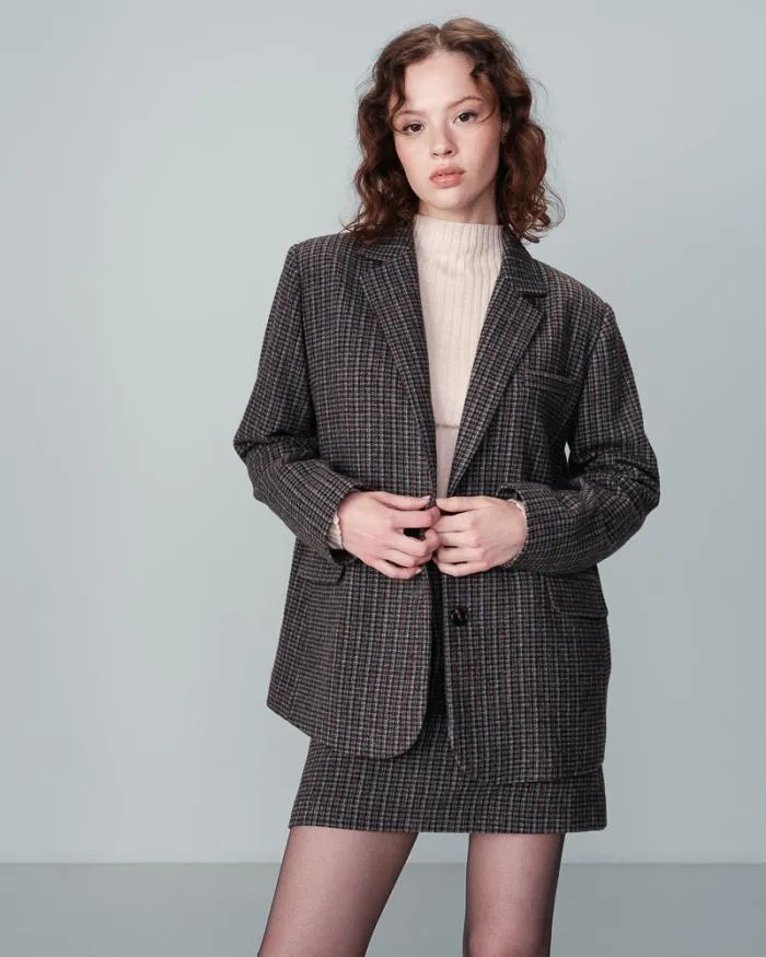 BLAZER ANTHRACITE NOVEL Shop Grace and Mila Blazers