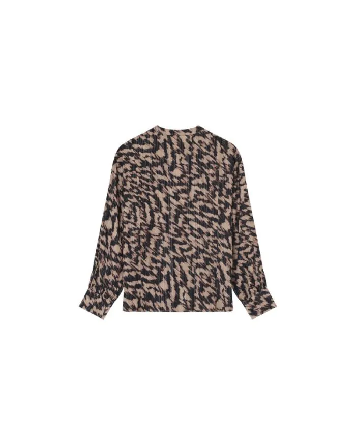 BLOUSE NOIR MAGDA Shop Grace and Mila Patterned Blouses