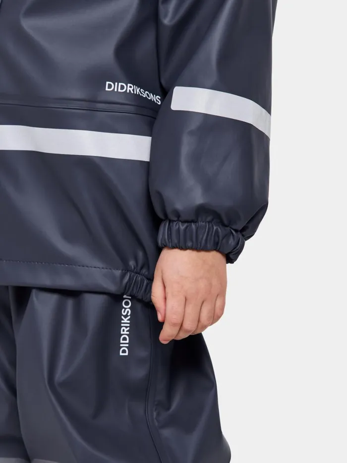 Boardman Kids039 Set Galon Navy Kids Didriksons Lined Rain Set