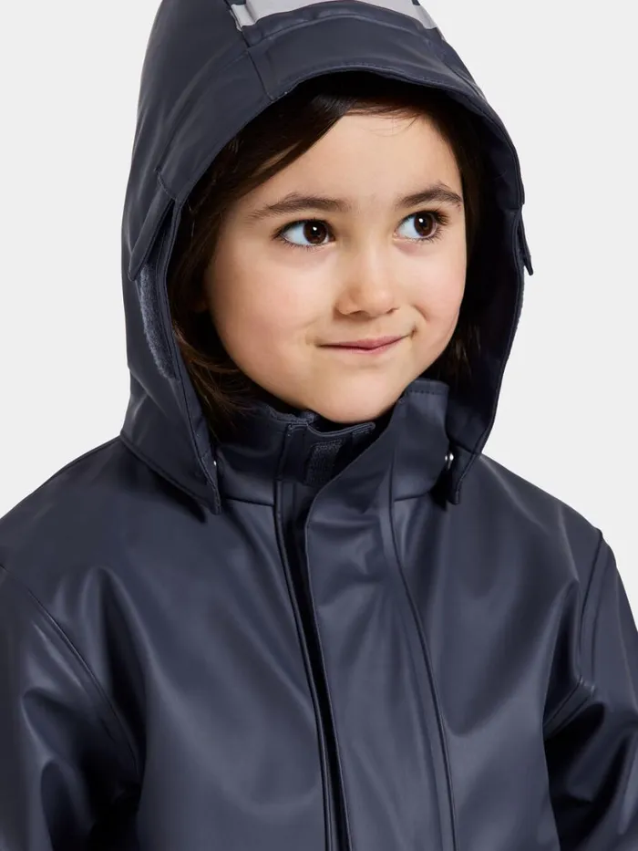 Boardman Kids039 Set Galon Navy Kids Didriksons Lined Rain Set