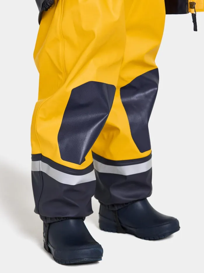 Boardman Kids039 Set Galon Oat Yellow Kids Didriksons Lined Rain Set