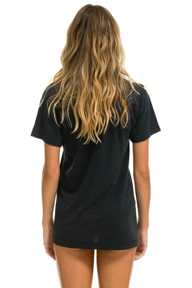 Bolt Tee 8211 Charcoal WomenMen Aviator Nation Tees