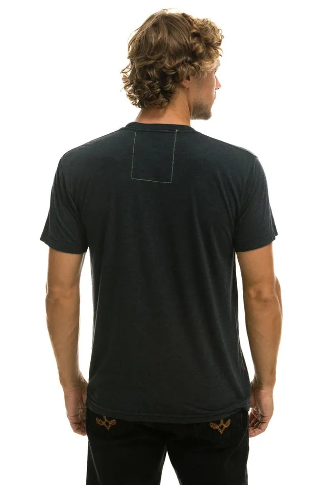 Bolt Tee 8211 Charcoal WomenMen Aviator Nation Tees