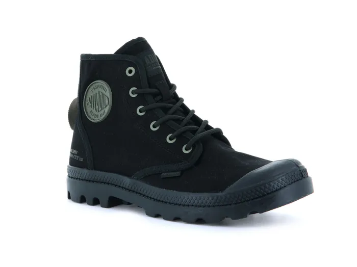 Boots Kids PALLADIUM PAMPA HI HTG SUPPLY Blackblack Boots Kids PALLADIUM PAMPA HI HTG SUPPLY Blackblack