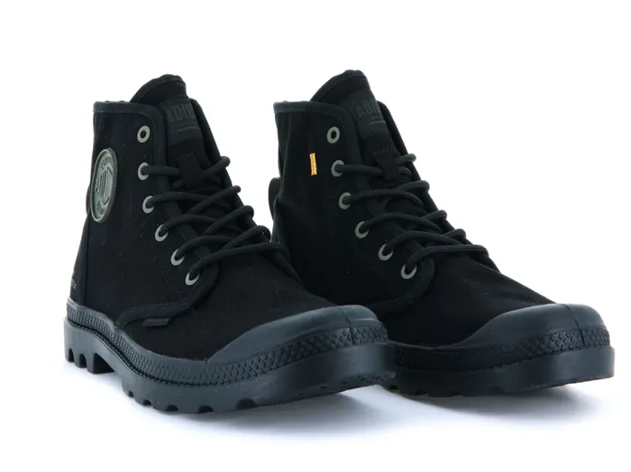 Boots Kids PALLADIUM PAMPA HI HTG SUPPLY Blackblack Boots Kids PALLADIUM PAMPA HI HTG SUPPLY Blackblack