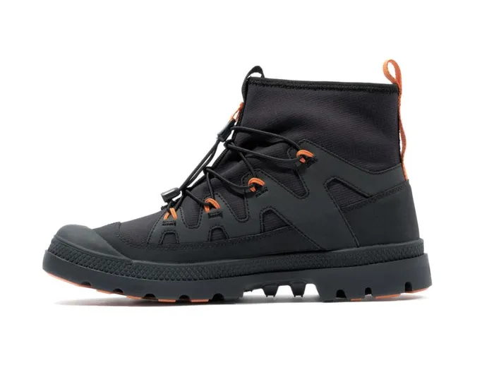 Boots Kids PALLADIUM PAMPA LITE XPLOR WP Black Boots Kids PALLADIUM PAMPA LITE XPLOR WP Black