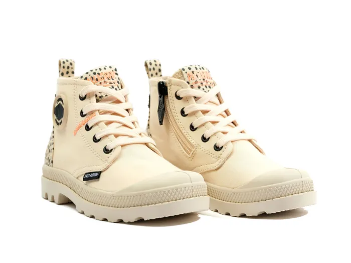 Boots Kids PALLADIUM PAMPA SAFARI Sand Boots Kids PALLADIUM PAMPA SAFARI Sand