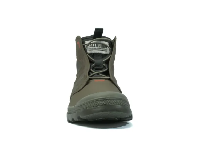 Boots Kids PALLADIUM PAMPA TRAVEL LITE RS Olive Night Boots Kids PALLADIUM PAMPA TRAVEL LITE RS Olive Night
