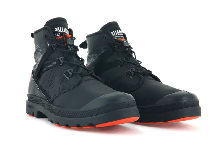 Boots Men PALLADIUM PAMPA TRAVEL LITE WATERPROOF Blackblack Boots Men PALLADIUM PAMPA TRAVEL LITE WATERPROOF Blackblack