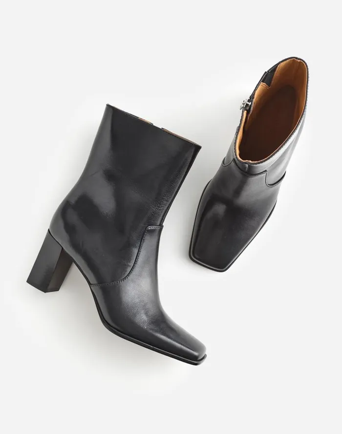 Boots Women Madewell The Zane Ankle Boot True Black