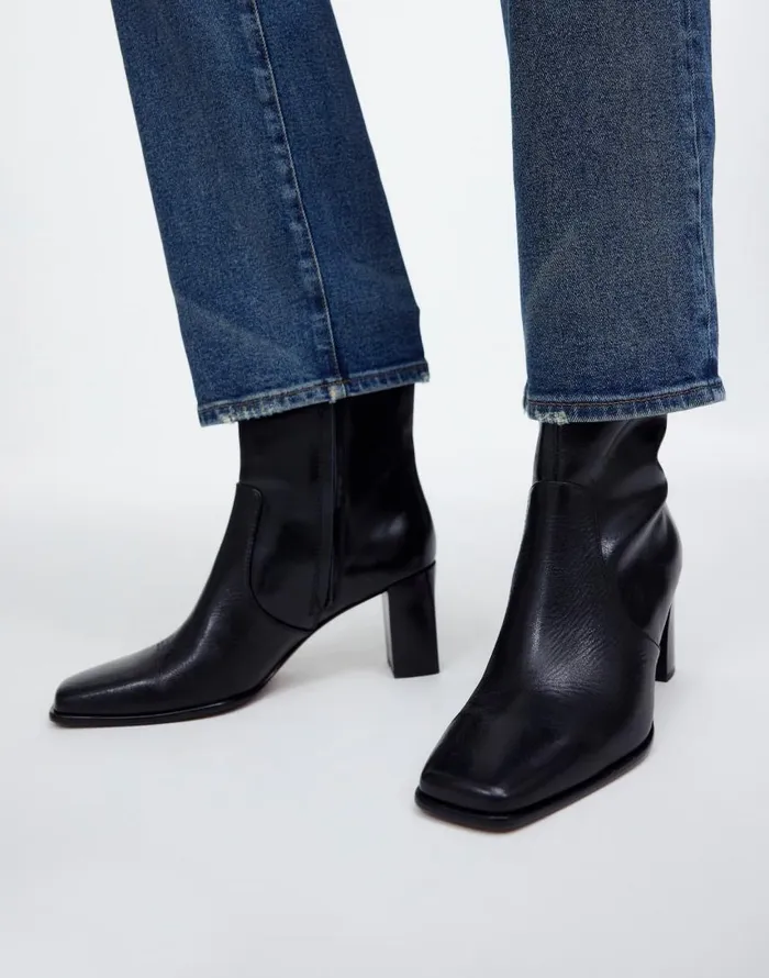 Boots Women Madewell The Zane Ankle Boot True Black