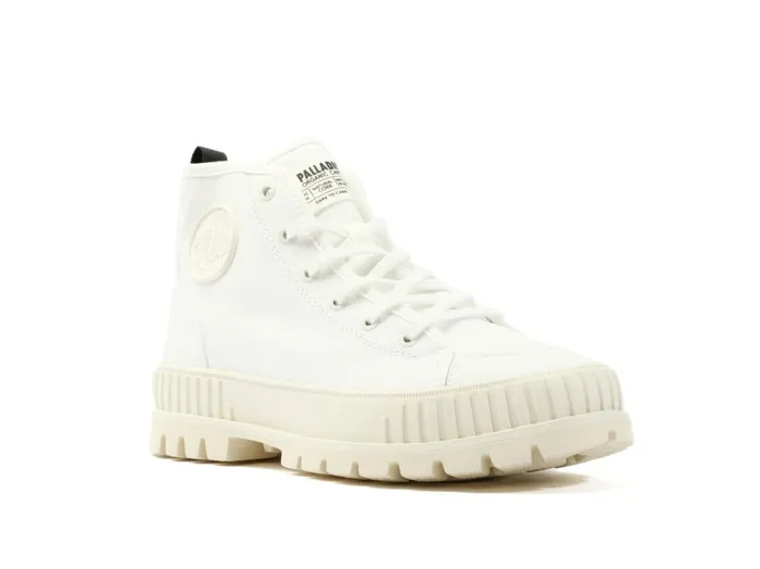 Boots Women PALLADIUM PALLASHOCK ORGANIC 2 Star White
