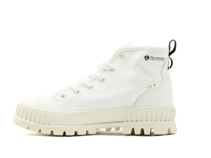 Boots Women PALLADIUM PALLASHOCK ORGANIC 2 Star White