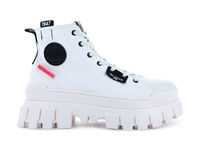 Boots Women PALLADIUM REVOLT HI TX Star White Marshmallow