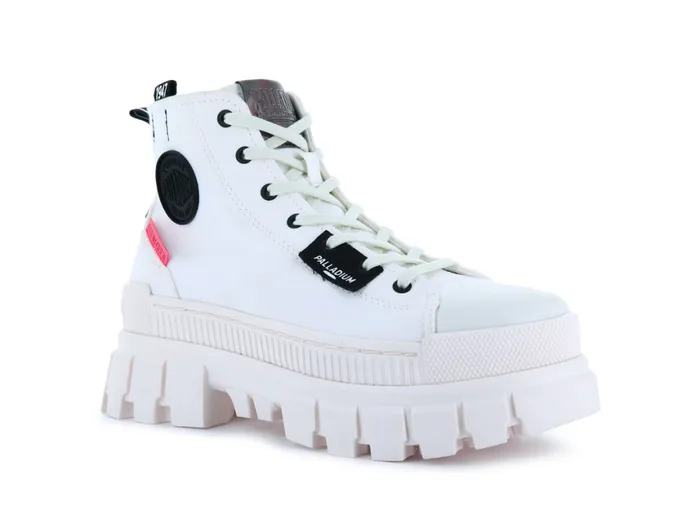 Boots Women PALLADIUM REVOLT HI TX Star White Marshmallow Boots Women PALLADIUM REVOLT HI TX Star White Marshmallow