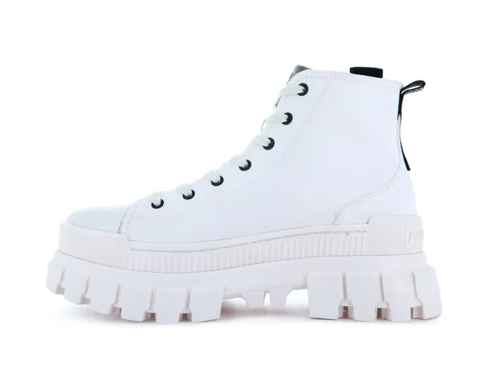 Boots Women PALLADIUM REVOLT HI TX Star White Marshmallow Boots Women PALLADIUM REVOLT HI TX Star White Marshmallow