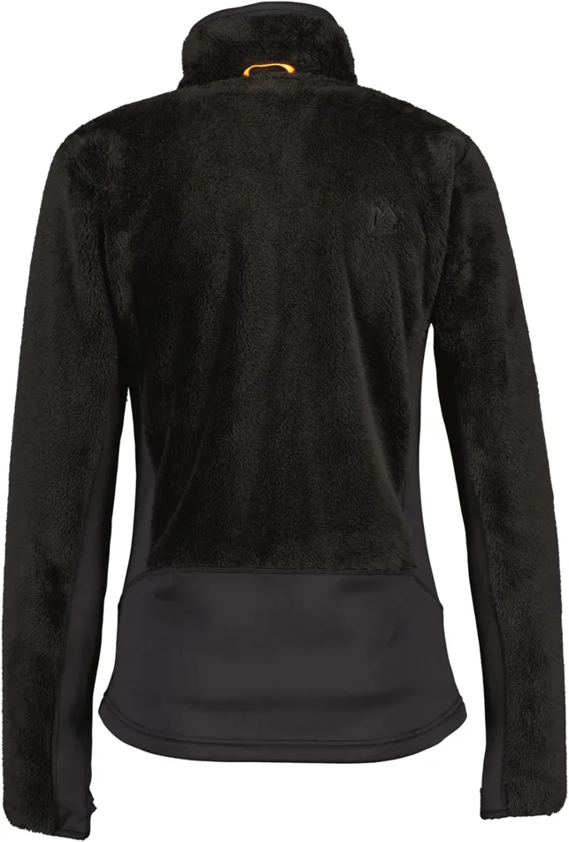 Brianna Jacket Black Women Didriksons Fleece and Midlayers