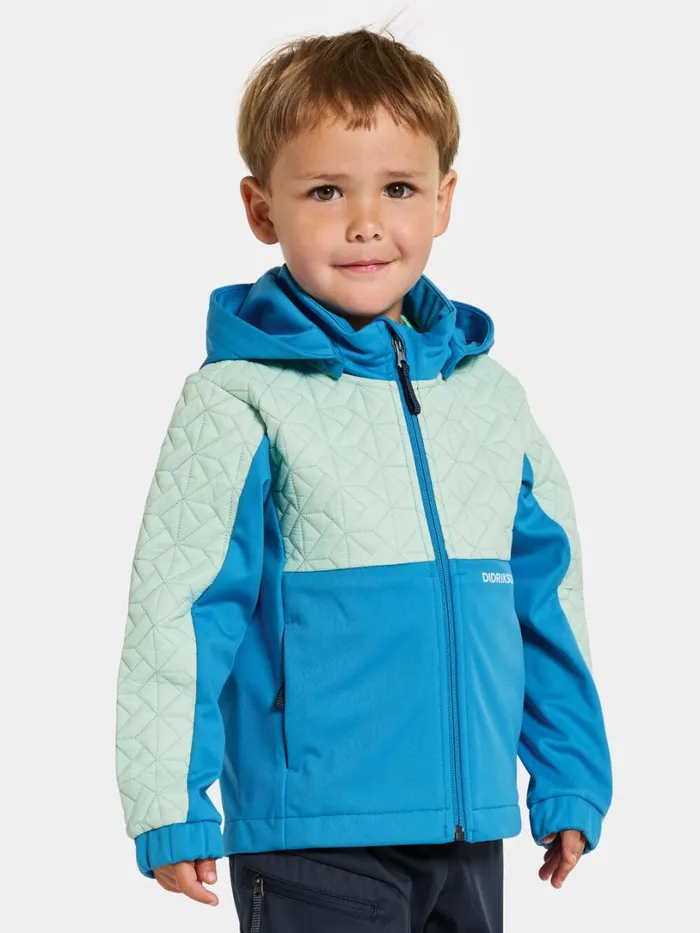Briska Kids039 Jacket Blue Lagoon Kids Didriksons Spring Jackets