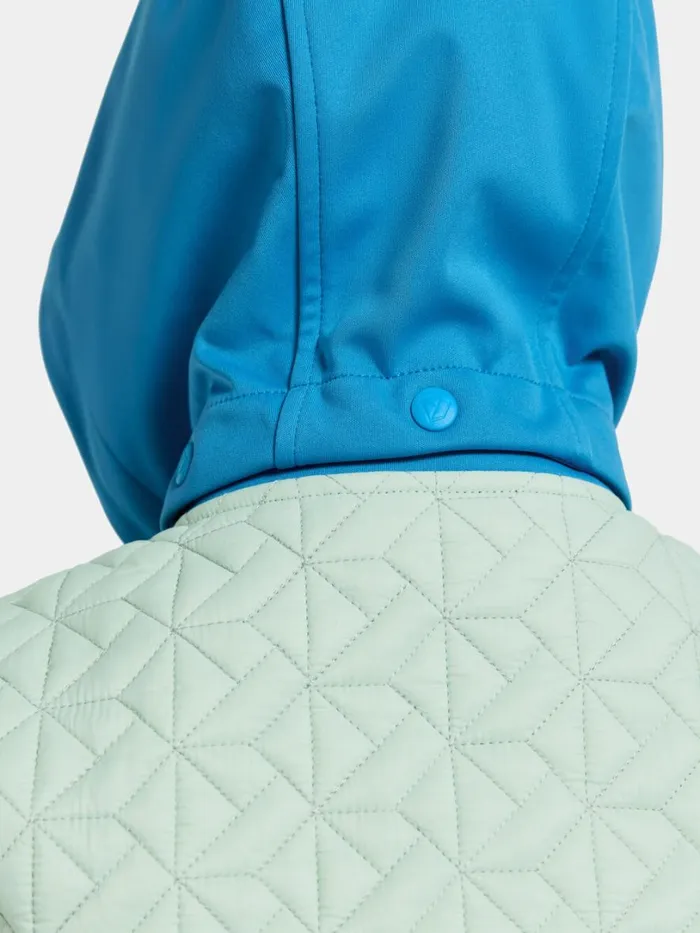 Briska Kids039 Jacket Blue Lagoon Kids Didriksons Spring Jackets