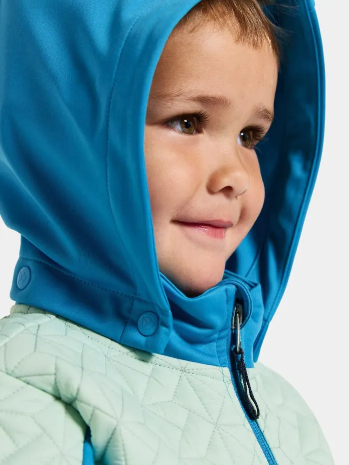 Briska Kids039 Jacket Blue Lagoon Kids Didriksons Spring Jackets