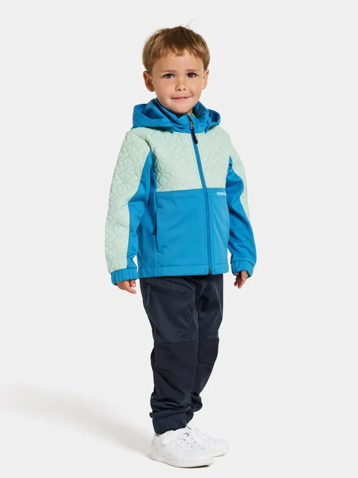 Briska Kids039 Jacket Blue Lagoon Kids Didriksons Spring Jackets
