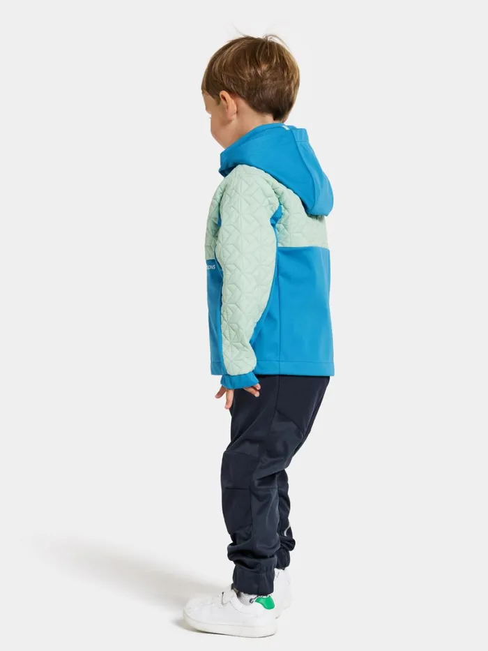 Briska Kids039 Jacket Blue Lagoon Kids Didriksons Spring Jackets